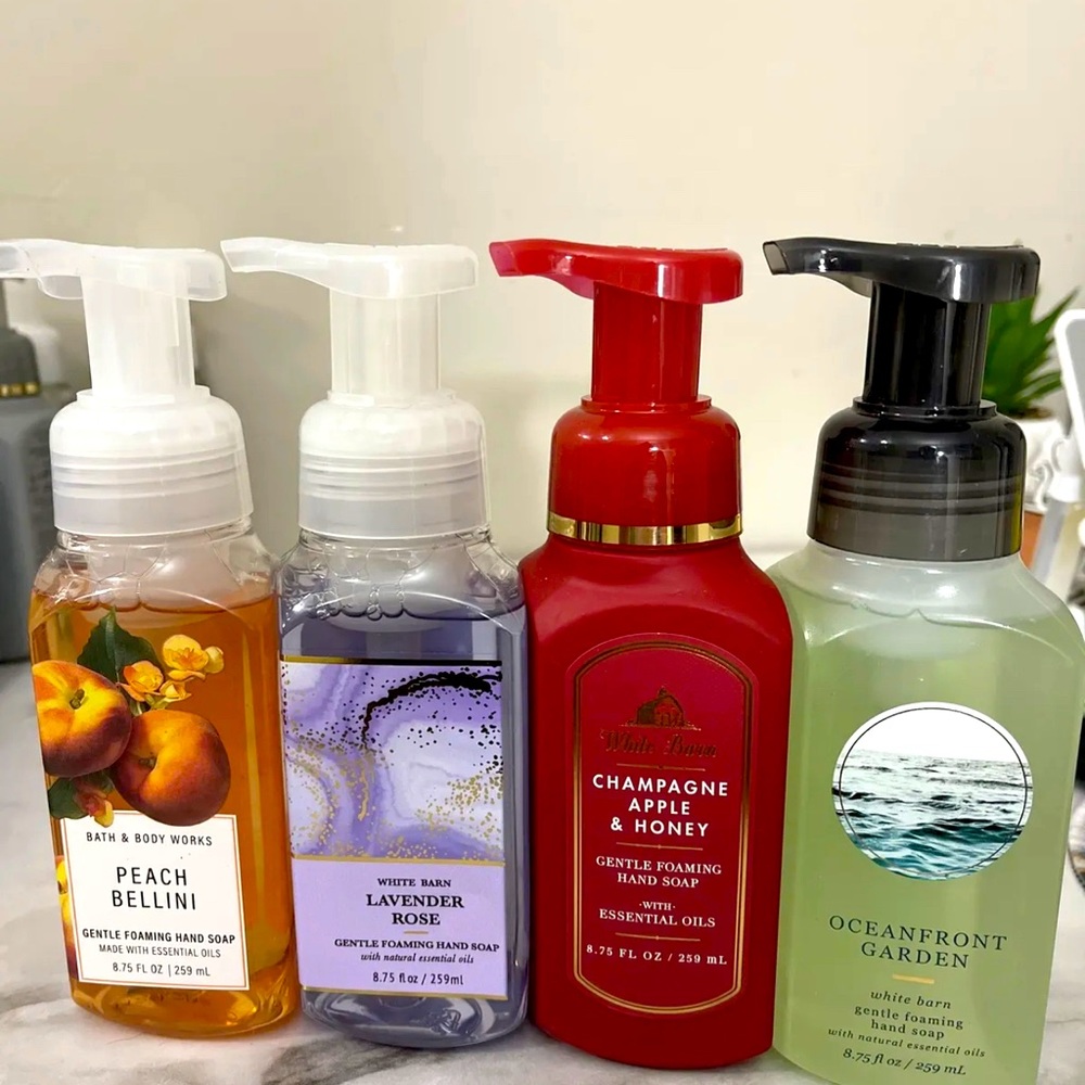 4 BBW FOAM SOAPS